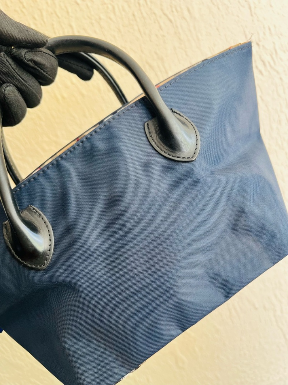 Burberry Blue Label Mini Tote/Top Handle Bag - Picture 4 of 7
